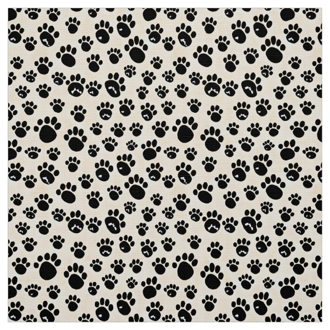 Pawprints Stoff (Muster)