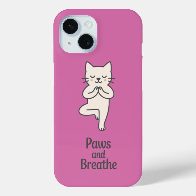 Paws and Breathe Case-Mate iPhone Hülle (Rückseite)