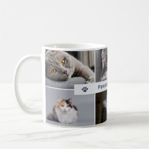 Paws and Reflect - Niedliche Cat-Tasse für Katzen- Kaffeetasse