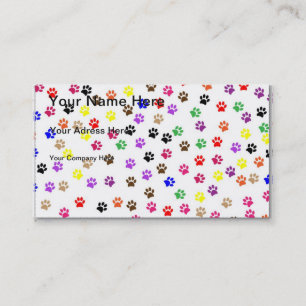 Paws Business Card Visitenkarte