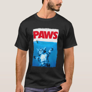 Paws Cat and Mouse Top Niedlich Funny Cat Lover Pa