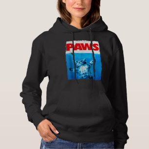 Paws Cat and Mouse Top, Niedliche lustige Katze Lo Hoodie
