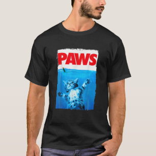 Paws Cat and Mouse Top, Niedliche lustige Katze Lo T-Shirt