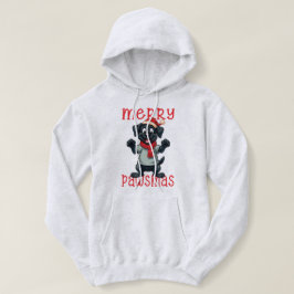 Paws & Festive Cheer Hoodie