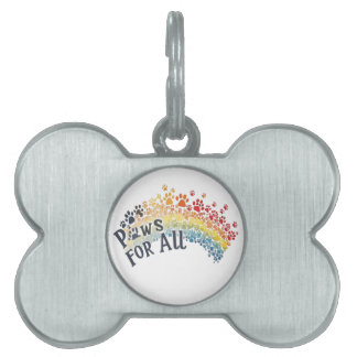 Paws for All - Rainbow Paw Print Unity Tiermarke
