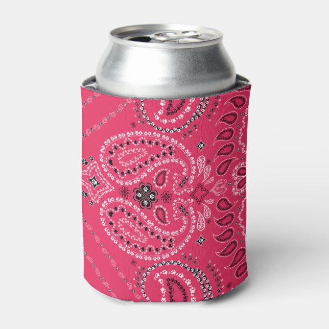 Paws-for-Paisley Can Cooler (Multi) Dosenkühler (Kanne Vorderseite)
