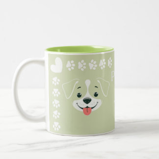 Paws for Tea Zweifarbige Tasse