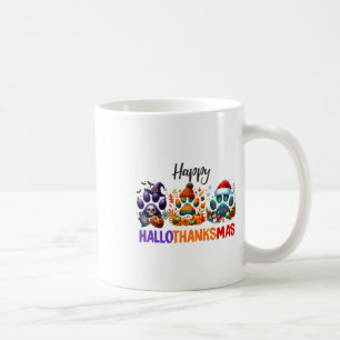 Paws Happy Hallothanksmas Halloween Erntedank C Kaffeetasse