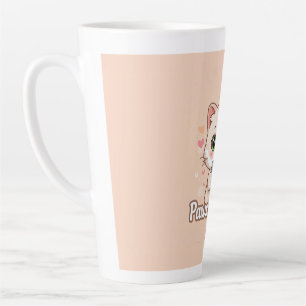 Paws, Hörer und heißer Kaffee: Die Kawaii Kitty Milchtasse