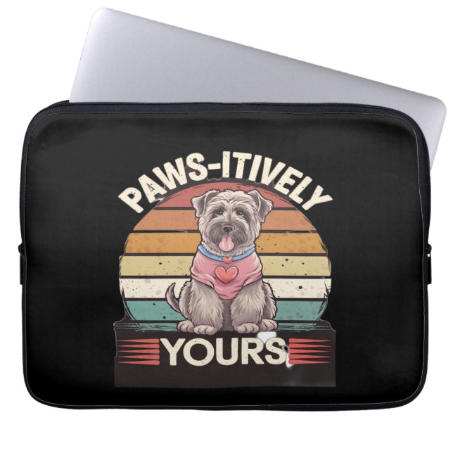 Paws-Hund Laptopschutzhülle (Vorderseite)