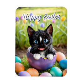 Paws in einem Pod: Felinis Ei-stra-Gemütes Nest Magnet