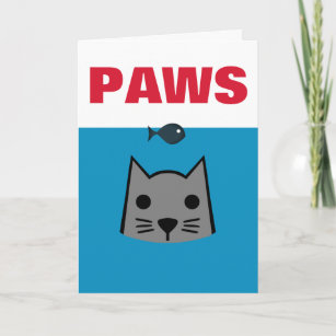 Paws, Katze Karte
