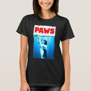 Paws Kiefer Hund und Tennis Ball für Männer für Fr T-Shirt