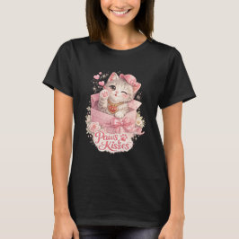 Paws & Kisses Süßes Katzen-Shirt – Anbetungswürdig T-Shirt