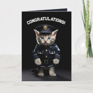 Paws of Justice Kitten Dankeskarte