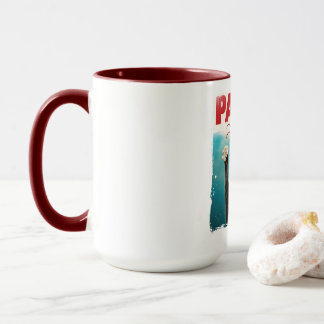 PAWS Parody Cat Mouse Humore Cat Chasing Maus Tasse