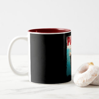 PAWS Parody Cat Mouse Humore Cat Chasing Maus Zweifarbige Tasse