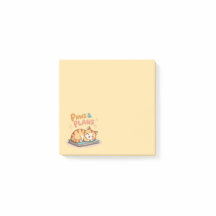 Paws & Plans Süße Katzen-Post-It-Notizen