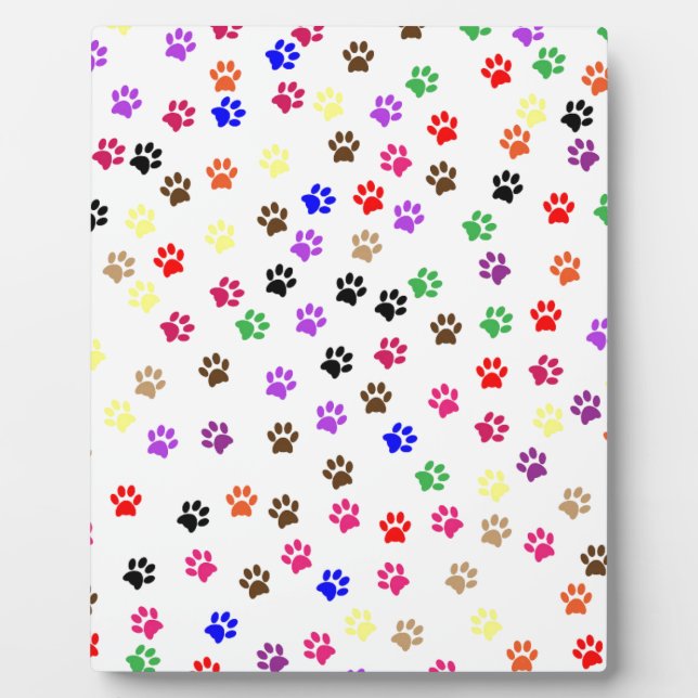 Paws Plaque Fotoplatte (Vorderseite)