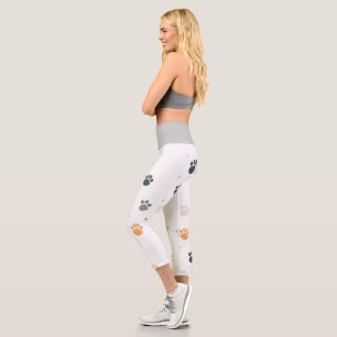 Paws & Pose Yoga Capri Leggings! 🐾 🧘 ‍ ♀️ Leggings