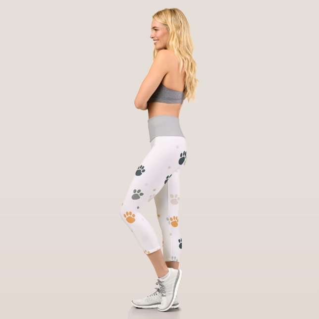 Paws & Pose Yoga Capri Leggings! 🐾 🧘 ‍ ♀️ Leggings (Links)