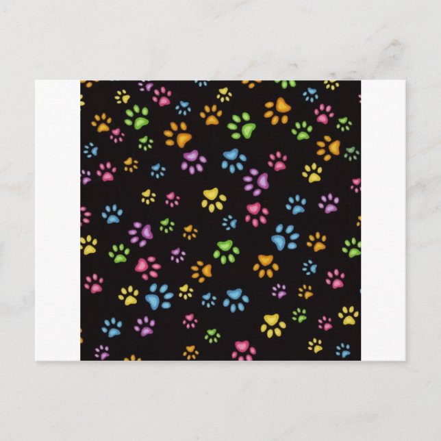 Paws Postkarte (Vorderseite)