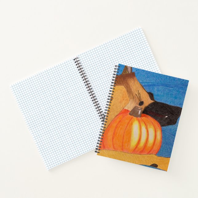 Paws&Pumpkin Notebook Notizbuch (Innenseite)