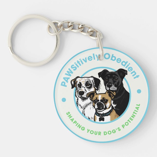 PAWS Schlüsselanhänger - Lieblingsmitglied (Vorderseite)