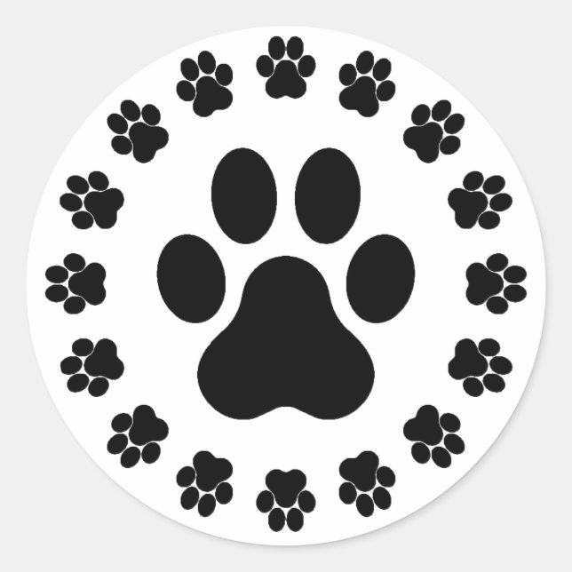 paws sticker (Vorderseite)