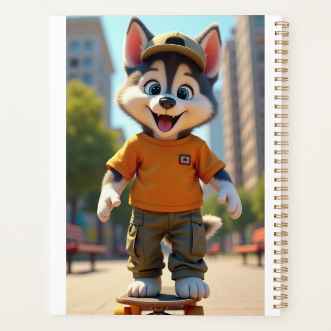 Paws & Swagger™ Niedliches Haustier Inspiriert - S Planer (Rückseite)