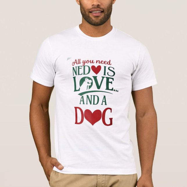 Paws und Lieben T-Shirt (Vorderseite)