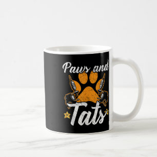 Paws und Tats, die Tattoo Lover Tattoing Hunde Ow Kaffeetasse