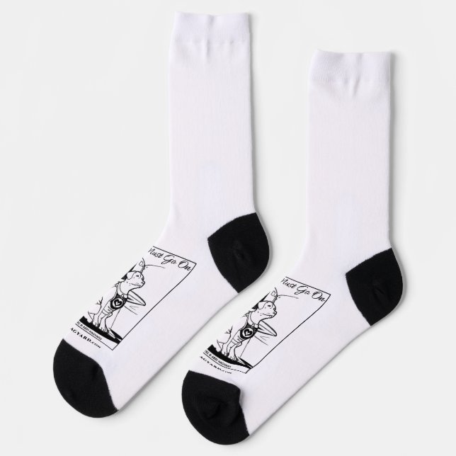Pawsit Socken (Linkes Detail)