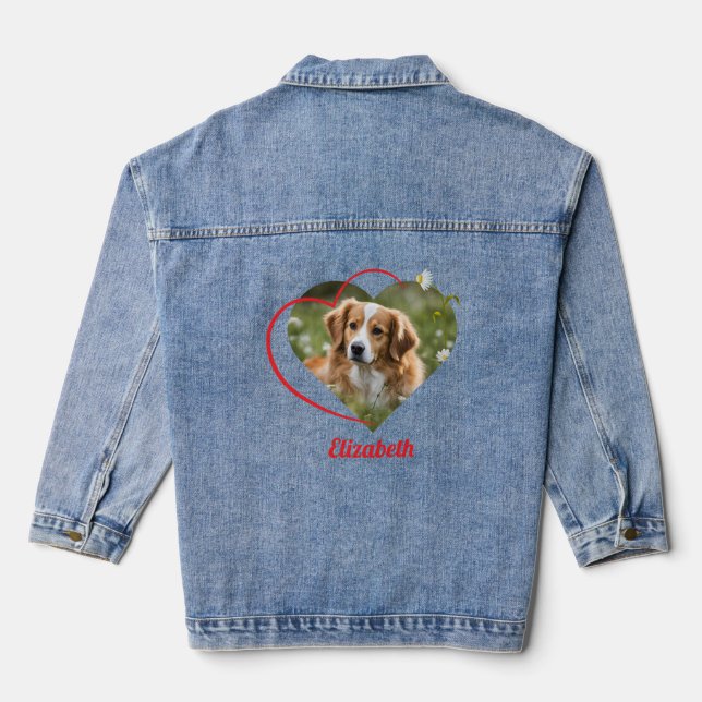 Pawsitiv Adorable Denim Jacket Jeansjacke (Rückseite)