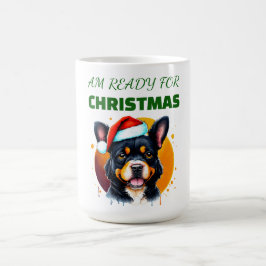 Pawsitiv frohe Weihnachten Kaffeetasse