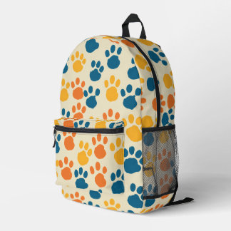 Pawsitiv Niedlich Beige Bedruckter Rucksack