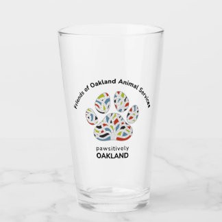 Pawsitiv Oakland FOAS Glass Pint Glas