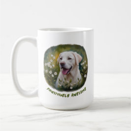 Pawsitiv Phantastische White Labrador-Tasse Kaffeetasse