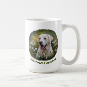 Pawsitiv Phantastische White Labrador-Tasse Kaffeetasse
