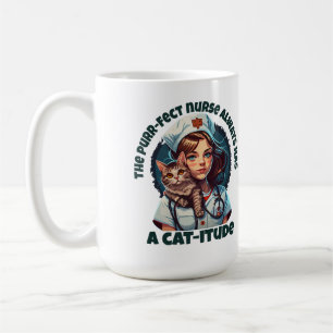 Pawsitiv Purfect Cat Nurse Kaffeetasse
