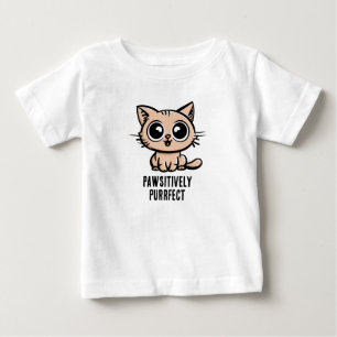 Pawsitiv Purfect, schöne Manga Kitten Baby T-shirt