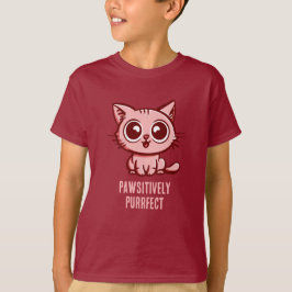 Pawsitiv Purfect, schöne Manga Kitten T-Shirt