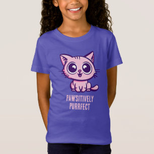 Pawsitiv Purfect, schöne Manga Kitten T-Shirt