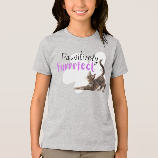 Pawsitiv Purfect Tri-Blend Shirt (Vorderseite)