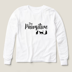 Pawsitive Schwarze Katze bleibe