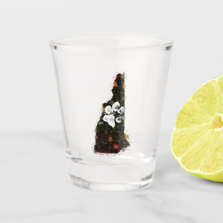 Pawsitively prächtiges New Hampshire Schnapsglas