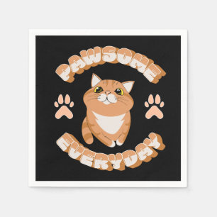 Pawsome alltäglich serviette