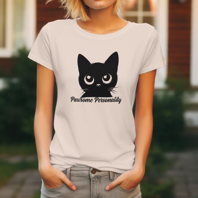 Pawsome Personcat T - Shirt - Cat Lovers 💕 (Von Creator hochgeladen)