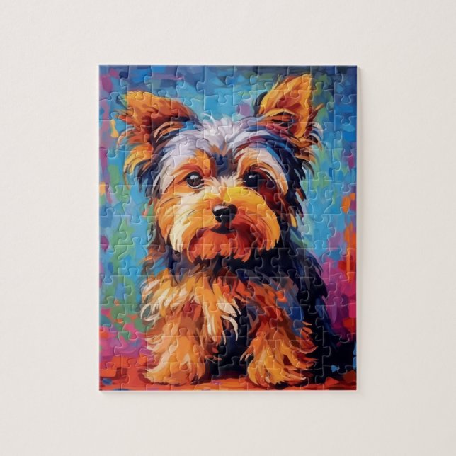 Pawsome Puppy Puzzle - Yorkshire Terrier (Vertikal)