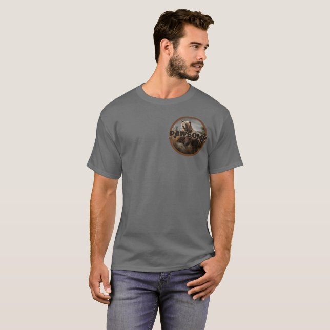 Pawsome T-Shirt (Vorne ganz)